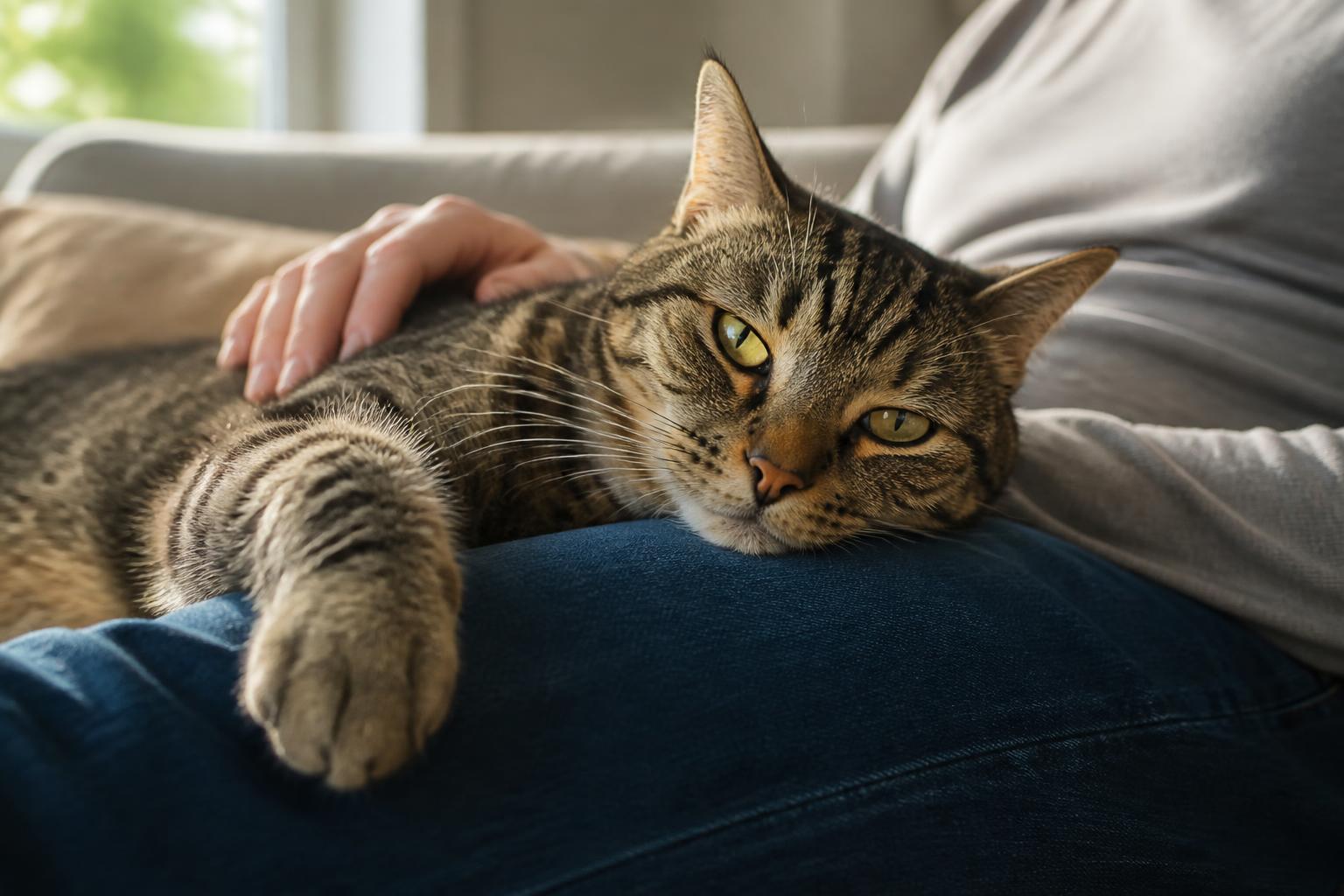 découvrez comment les propriétaires de chats adoptent une approche discrète et apaisante pour lâcher prise et profiter pleinement de la compagnie de leurs félins.