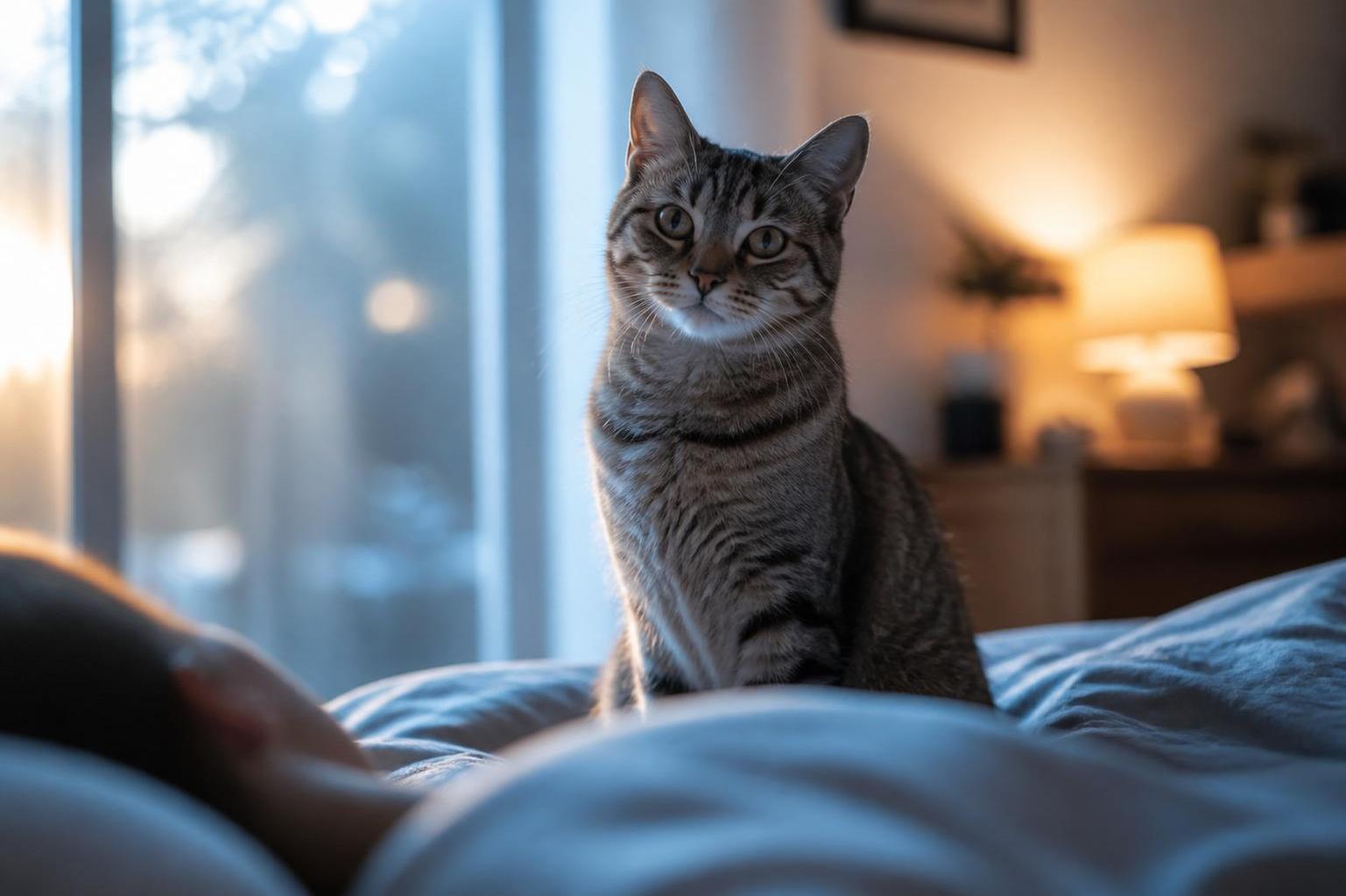 découvrez pourquoi votre chat vous réveille à 5h du matin et ce que ce comportement révèle sur ses besoins et habitudes. comprenez mieux votre compagnon félin pour des matins plus sereins.