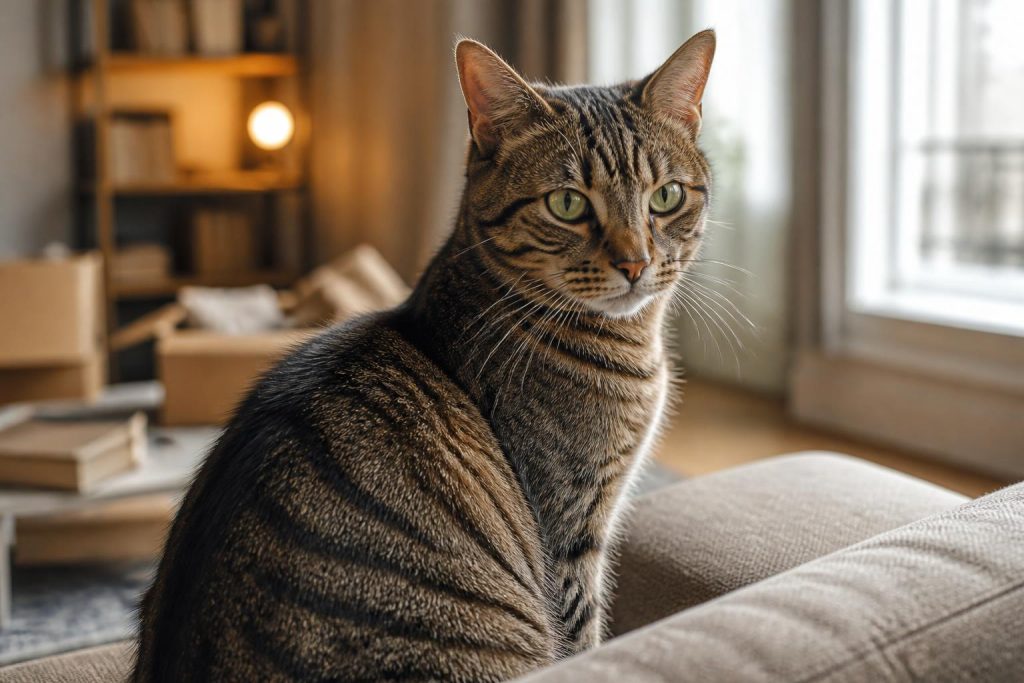 découvrez les raisons pour lesquelles certains chats deviennent agressifs après un déménagement et comment apaiser leur stress pour un nouvel environnement serein.